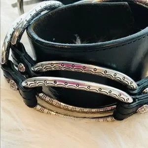 Brighton Black Silver Decorative Chain Link Belt Brighton | Accessories | Brighton Black And Silver Chain  main image 2